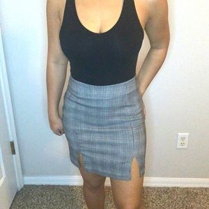 Plaid skirt